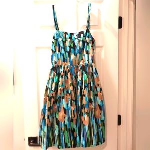 Colorful Watercolor Dress By Kensie